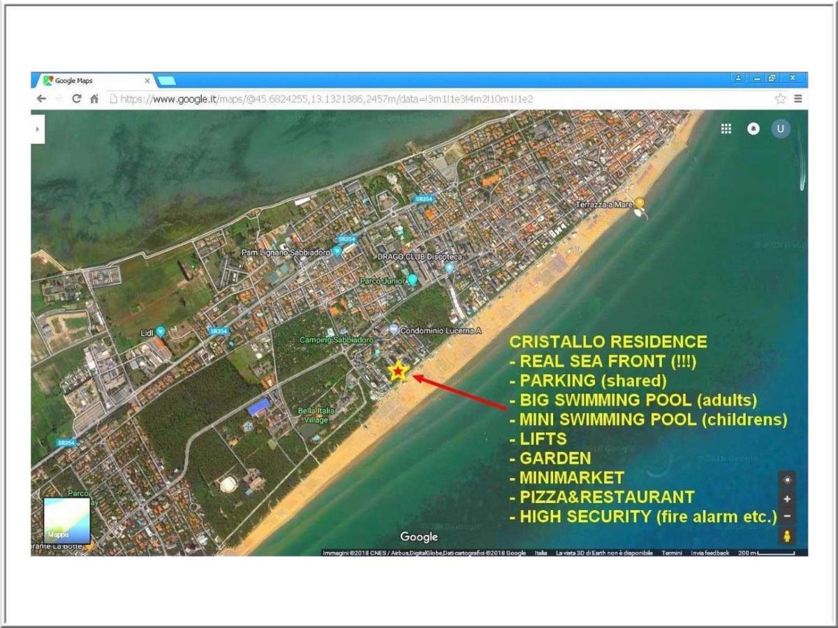 Cristallo Residence Lignano Sabbiadoro Exterior foto